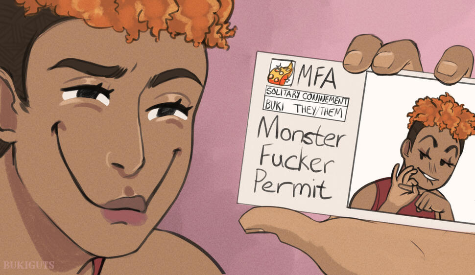 Monster Fucker Permit Card: $30 [this is a base, only the chibi can change]